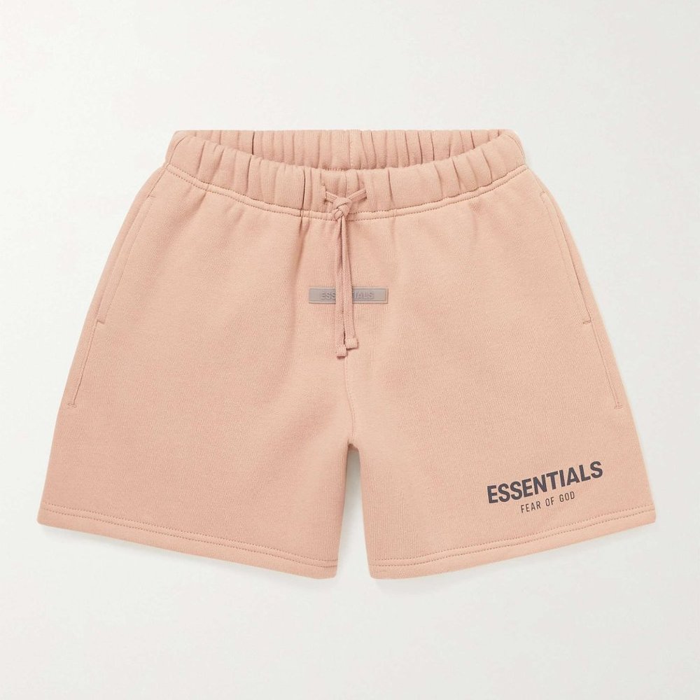 Fear of God Essentials Kids Sweatshorts Size M/8 Matte Blush Pink girl girls fog